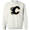 Calgary Flames Ice hockey  Crewneck Pullover Sweatshirt - Image 2