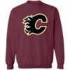 Calgary Flames Ice hockey  Crewneck Pullover Sweatshirt - Image 4