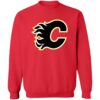 Calgary Flames Ice hockey  Crewneck Pullover Sweatshirt - Image 6