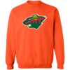 Minnesota Wild Ice hockey  Crewneck Pullover Sweatshirt - Image 10