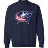 Columbus Blue Jackets Ice hockey  Crewneck Pullover Sweatshirt - Image 5