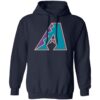 Arizona Diamondbacks Baseball Unisex Pullover Hoodie - Image 2