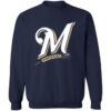 Milwaukee Brewers Baseball  Crewneck Pullover Sweatshirt - Image 3