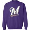 Milwaukee Brewers Baseball  Crewneck Pullover Sweatshirt - Image 5