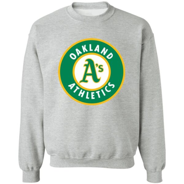 Oakland Athletics Baseball  Crewneck Pullover Sweatshirt