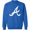 Atlanta Braves Baseball  Crewneck Pullover Sweatshirt - Image 5