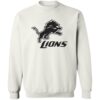 Detroit Lions  football Crewneck Pullover Sweatshirt - Image 3