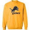 Detroit Lions  football Crewneck Pullover Sweatshirt - Image 4