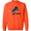 Detroit Lions  football Crewneck Pullover Sweatshirt - Image 5