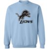 Detroit Lions  football Crewneck Pullover Sweatshirt - Image 7