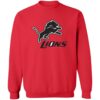 Detroit Lions  football Crewneck Pullover Sweatshirt - Image 10