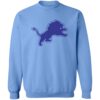 Detroit Lions  football Crewneck Pullover Sweatshirt - Image 8