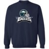 Philadelphia Eagles  football Crewneck Pullover Sweatshirt - Image 5