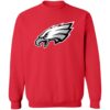 Philadelphia Eagles  football Crewneck Pullover Sweatshirt - Image 6