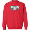 Philadelphia Eagles  football Crewneck Pullover Sweatshirt - Image 4