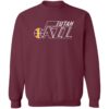Utah Jazz Basketball  Crewneck Pullover Sweatshirt - Image 2