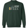 Utah Jazz Basketball  Crewneck Pullover Sweatshirt - Image 4