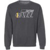 Utah Jazz Basketball  Crewneck Pullover Sweatshirt - Image 8