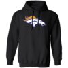 Denver Broncos football   Unisex Pullover Hoodie - Image 3