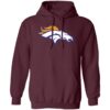Denver Broncos football   Unisex Pullover Hoodie - Image 8