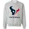 Houston Texans football  Crewneck Pullover Sweatshirt - Image 2