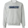 Los Angeles Chargers football  Crewneck Pullover Sweatshirt - Image 2