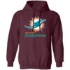 Miami Dolphins football Unisex Pullover Hoodie - Image 6