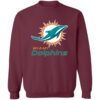 Miami Dolphins football  Crewneck Pullover Sweatshirt - Image 2