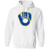 Milwaukee Brewers Baseball Unisex Pullover Hoodie - Image 2