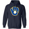 Milwaukee Brewers Baseball Unisex Pullover Hoodie - Image 4
