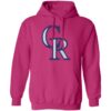 Colorado Rockies Baseball Unisex Pullover Hoodie - Image 7