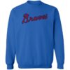 Atlanta Braves Baseball  Crewneck Pullover Sweatshirt - Image 7