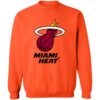 Miami Heat Basketball  Crewneck Pullover Sweatshirt - Image 5