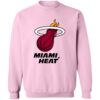 Miami Heat Basketball  Crewneck Pullover Sweatshirt - Image 10