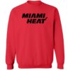 Miami Heat Basketball  Crewneck Pullover Sweatshirt - Image 11