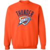 Oklahoma City Thunder Basketball   Crewneck Pullover Sweatshirt - Image 5