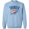 Oklahoma City Thunder Basketball   Crewneck Pullover Sweatshirt - Image 7