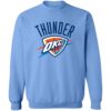 Oklahoma City Thunder Basketball   Crewneck Pullover Sweatshirt - Image 8