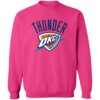 Oklahoma City Thunder Basketball   Crewneck Pullover Sweatshirt - Image 9