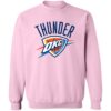 Oklahoma City Thunder Basketball   Crewneck Pullover Sweatshirt - Image 10