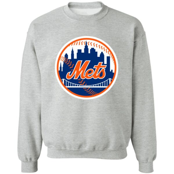 New York Mets Baseball  Crewneck Pullover Sweatshirt